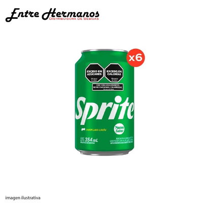 SPRITE 354 ML X6