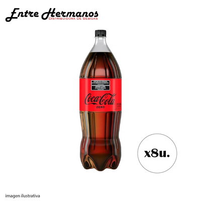 COCA COLA ZERO 2.25L X8