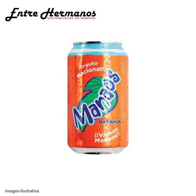 MANAOS NARANJA 354 ML X6 