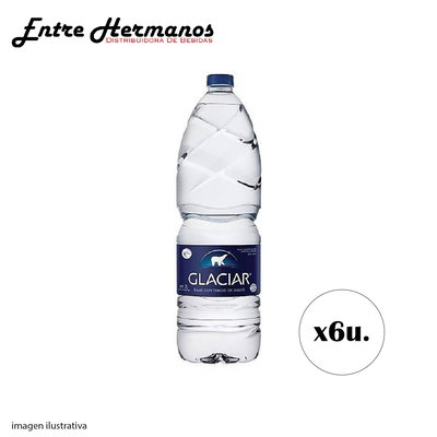AGUA GLACIAR 2L X6