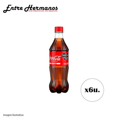 COCA COLA 600ML X6