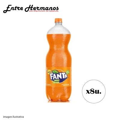 FANTA 2.25L X8