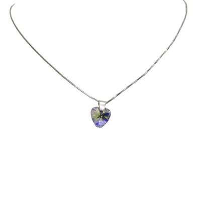 Conjunto Veneciana y Corazón Tornasol