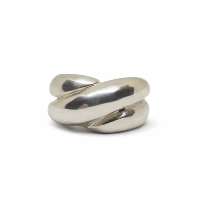 Anillo Croissant duo