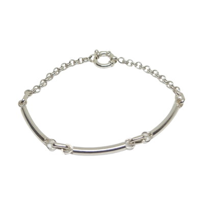 Pulsera Mixta Tubo y Rolo