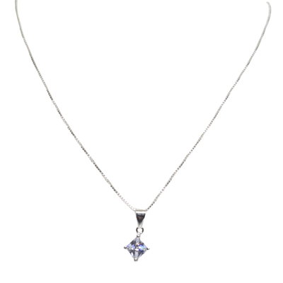 Conjunto Veneciana y Dije Cuadrado Cubic