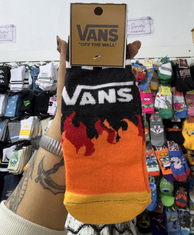 SOQUETES VANS NARANJA