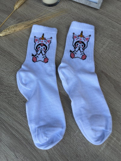 Medias kuromi vaquita