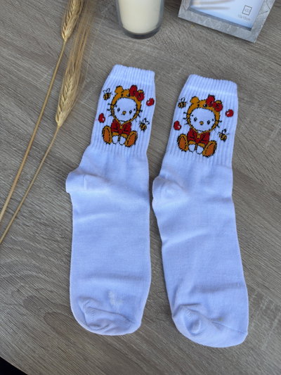 Medias Kitty winnie pooh