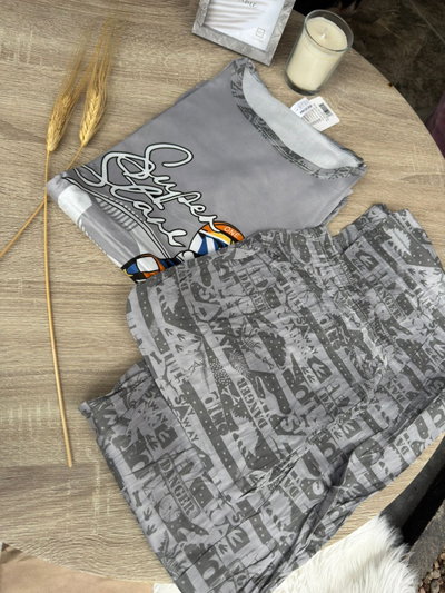 Pijama hombre 3pcs motociclista