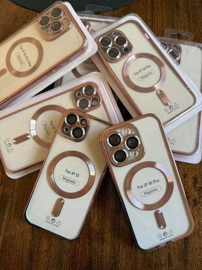 MAGSAFE METALIC ROSA IPH 16