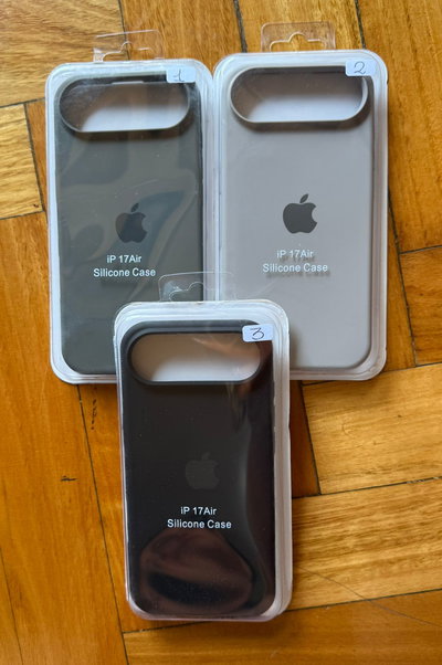 SILICONE CASE IPH 17 AIR 