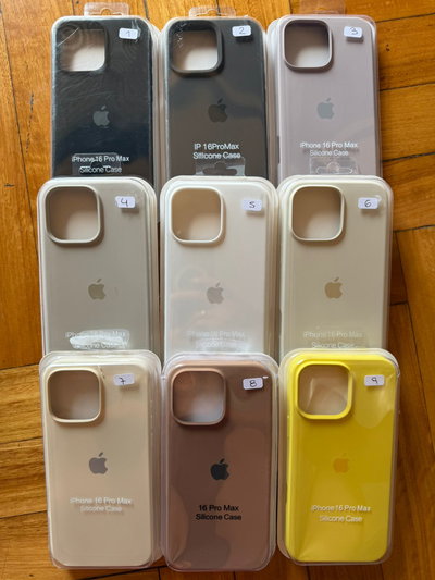 SILICONE CASE IPH 16 PRO MAX