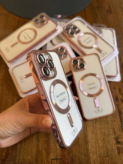 MAGSAFE METALIC ROSA IPH 14 PRO MAX