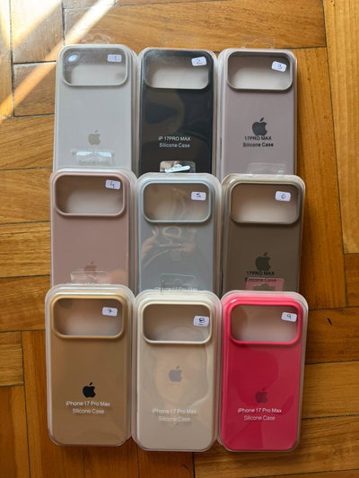 SILICONE CASE IPH 17 PRO MAX