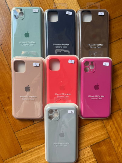 SILICONE CASE IPH 11 PRO MAX
