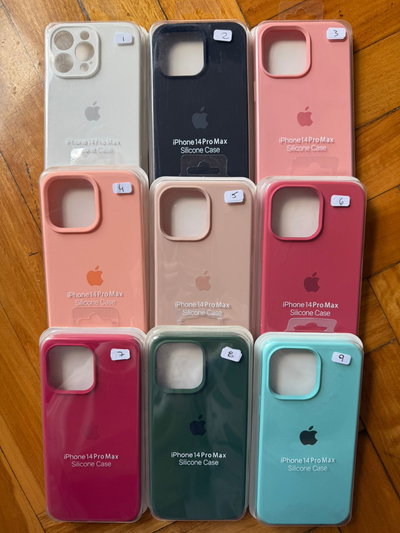 SILICONE CASE IPH 14 PRO MAX