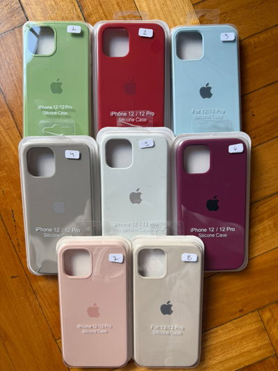 SILICONE CASE IPH 12/ 12 PRO