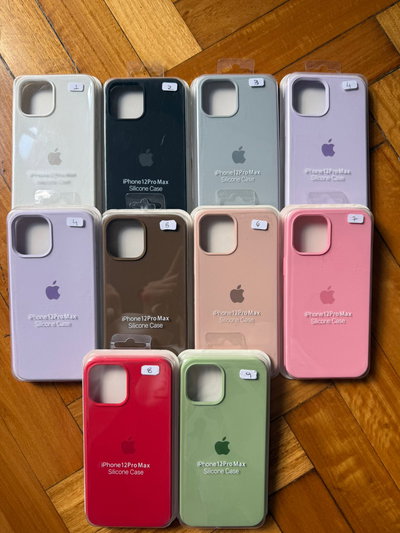 SILICONE CASE IPH 12 PRO MAX