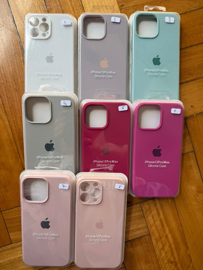SILICONE CASE IPH 13 PRO MAX