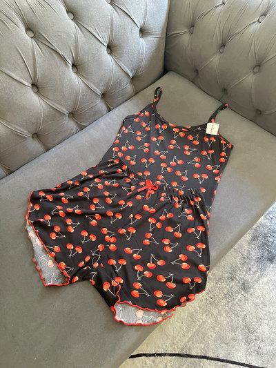 pijama angelita cerezas grandes