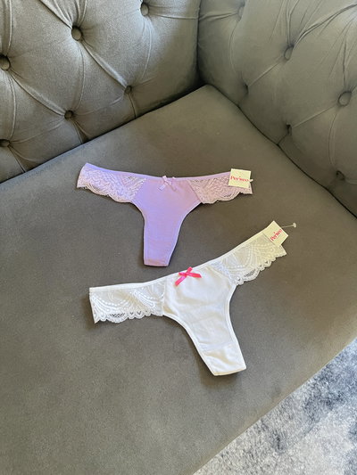 Colaless algodón con puntilla