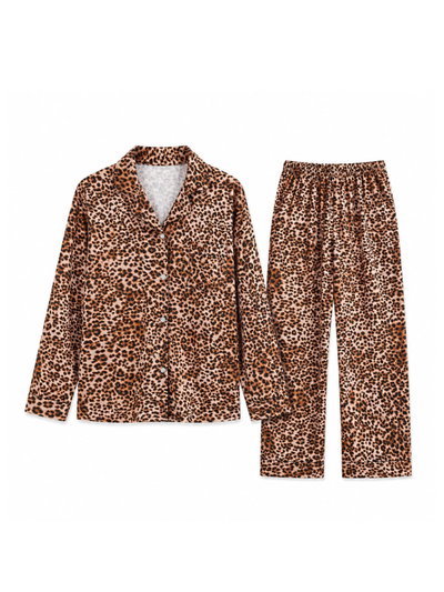 Pijama camisero print 