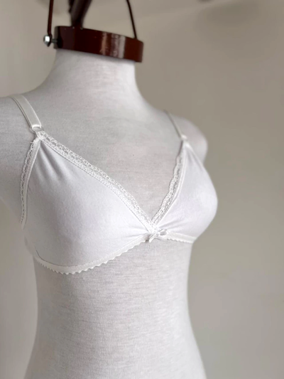 Conjunto algodón BLANCO