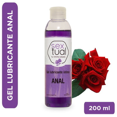 Gel anal con aroma a rosas 200ml
