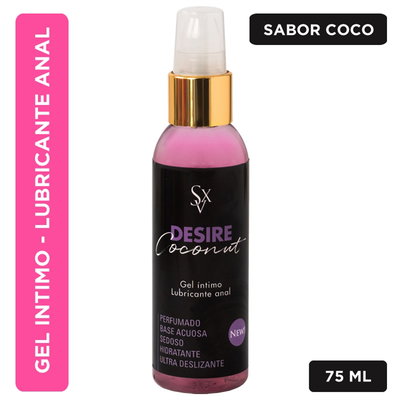 Gel lubricante anal olor a coco 75ml
