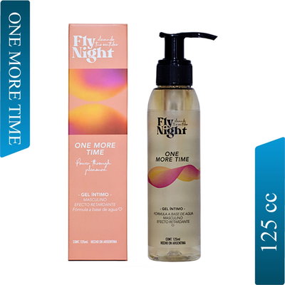 Gel one more time retardante masculino 125cc
