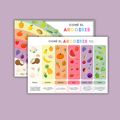 Pack: comé el arcoiris