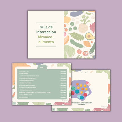 Guía: Interacción fármaco-alimento