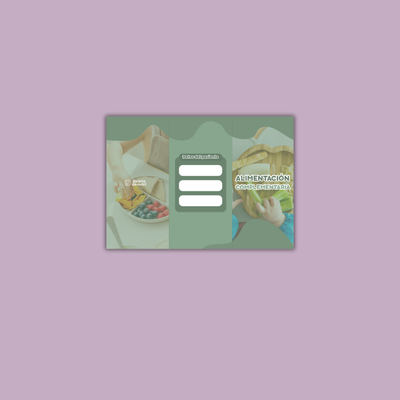 Tríptico: Alimentación complementaria