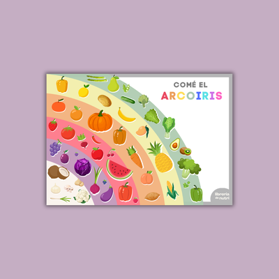 Comé el arcoíris 🌈