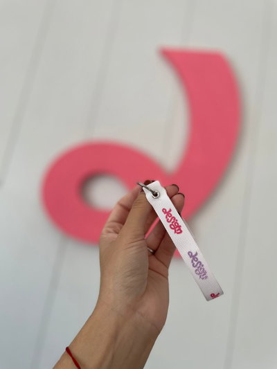 Llaveros cinta eco personalizados 