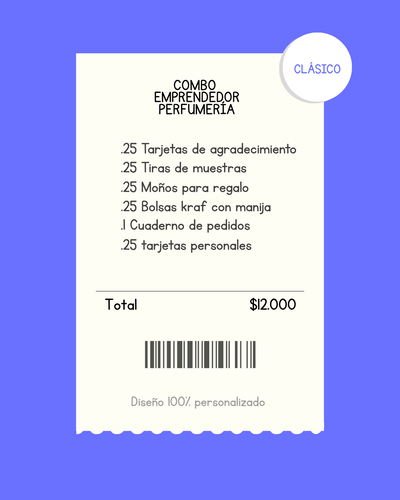 combo emprendedor perfumeria clasico