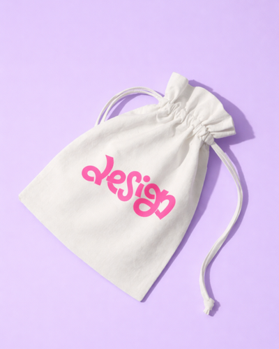 Bolsa de lienzo 10x10 cm. estampadas