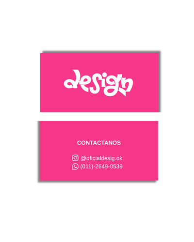 Tarjetas Personales doble fax 