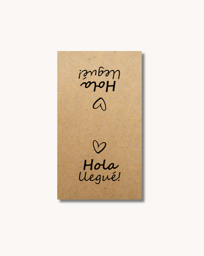 Cierra Envío kraft hola llegué!