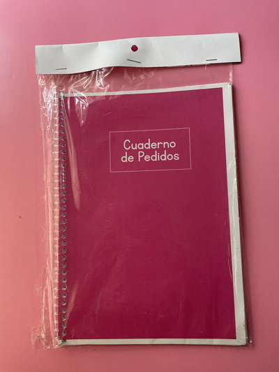 Cuaderno de pedidos 
