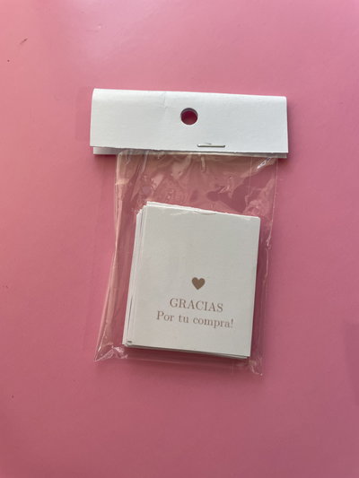 Sticker Gracie por tu compra