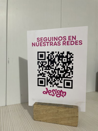 Qr de mesa personalizado 