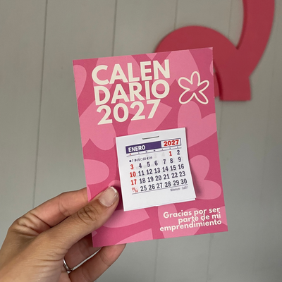 Combo calendarios x25 Unidades corazones