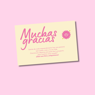 Postal tarjeton 10x15 cm. feliz