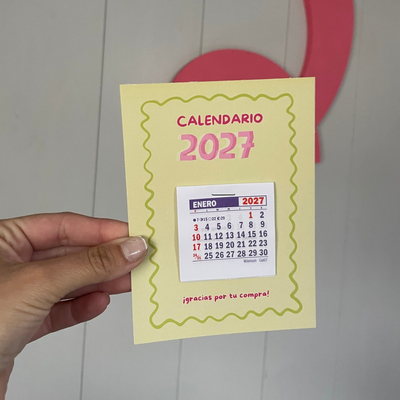 Combo calendarios x25Unidades verde