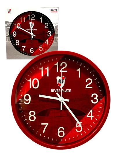 RELOJ PARED RIVER