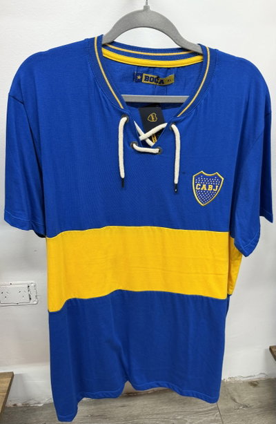 Remera Retro Algodón Boca (Licencia Oficial)