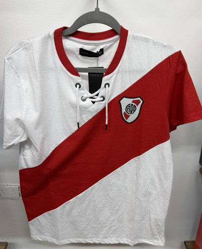 Remera Retro Algodón River (Licencia Oficial)