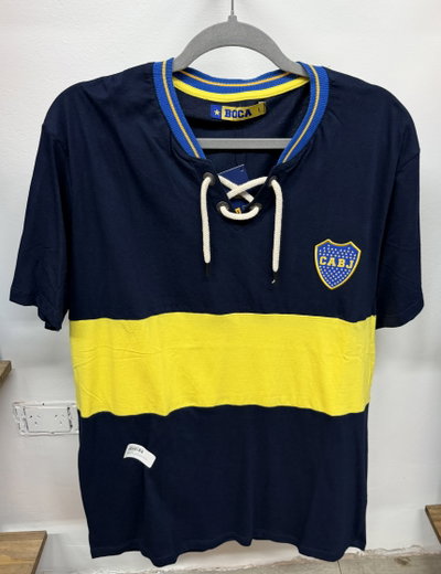 Remera Retro Algodón Boca (Licencia Oficial)